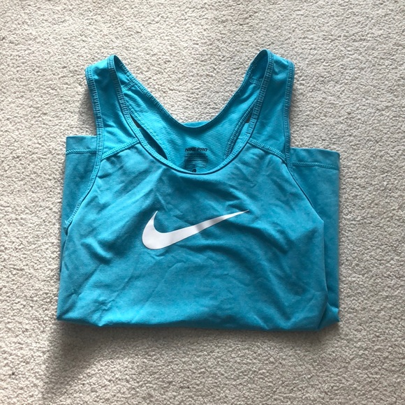 Nike Other - teal nike pro tank